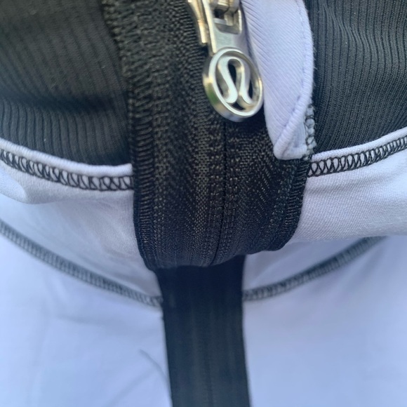 Lululemon Zip Track Colorblock Jacket Funnel Neck 4 - Picture 2 of 8